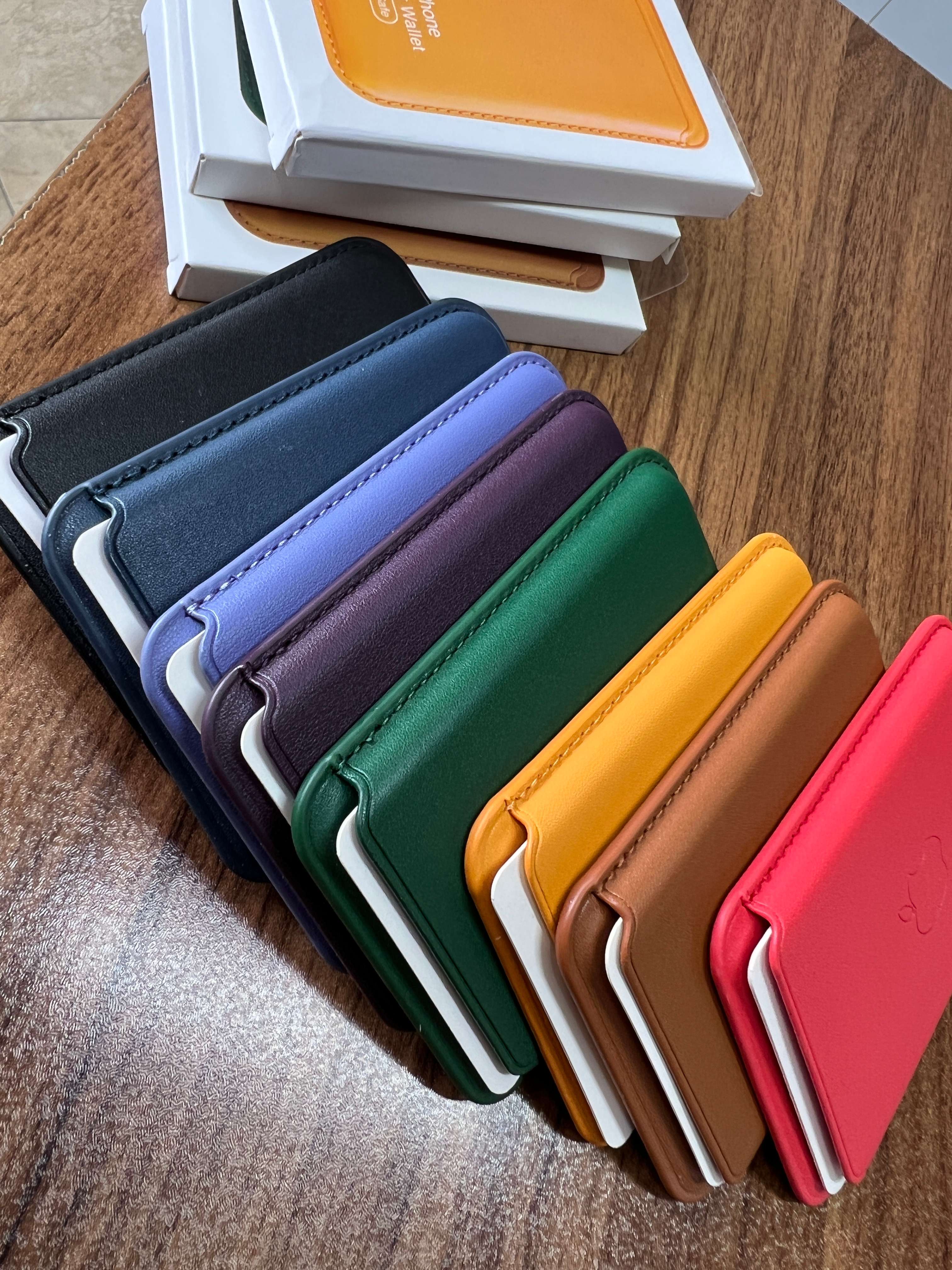 جاکارتی مگ سیف اپل Leather wallet magsafe کد AC1041